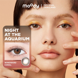 moody Winward Coral (Coral Brown) มูดี้ คอนแทคเลนส์ รายเดือน