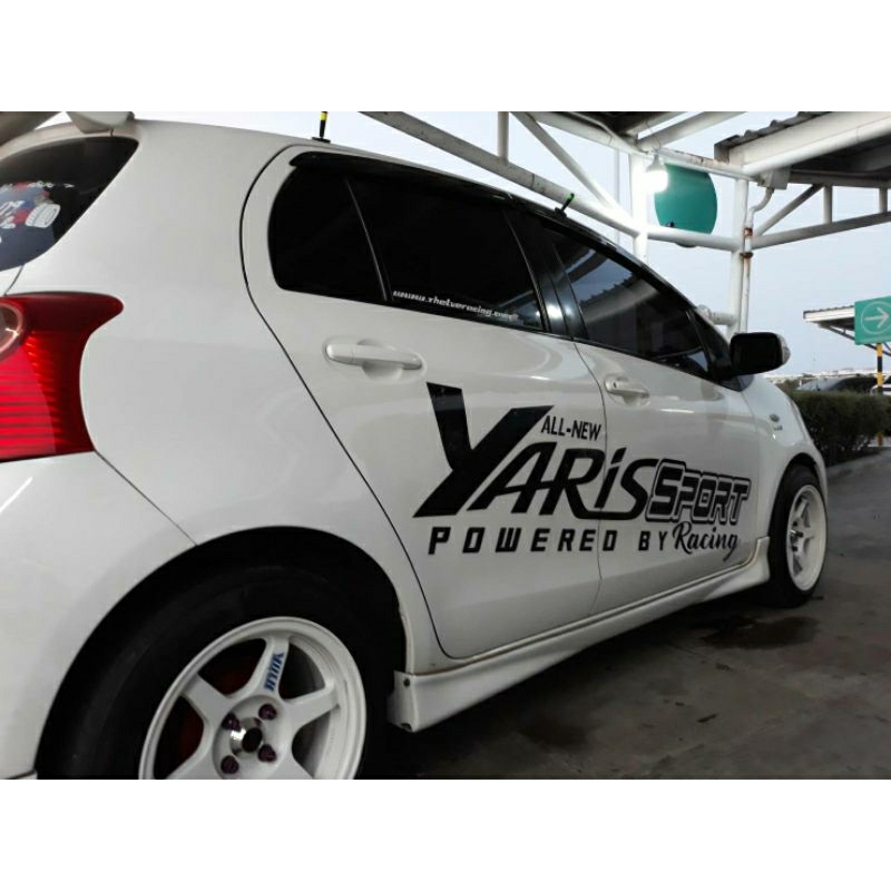 สติ๊กเกอร์ติดข้างรถ-yaris