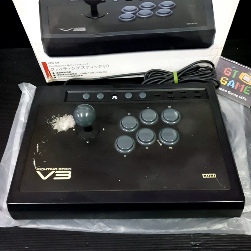 HORI FIGHTING STICK V3 HP3-59 🕹Original Japan 🇯🇵 Boxed For Ps3