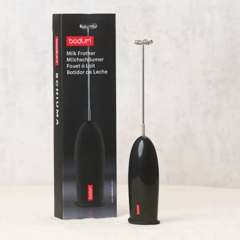 พร้อมส่ง ของแท้ 100💥BODUM Milk Frother by BODUM เครื่องทำฟองนม สีดำ