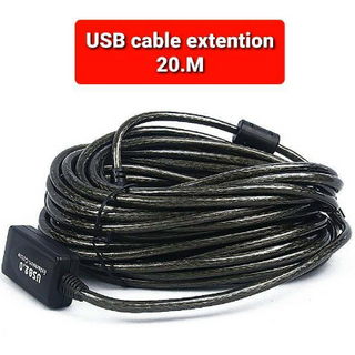 สายเพิ่มความยาว USB cable extention usb2 m/f (20m)