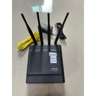 NETIS WF2780 AC1200 Wireless Dual Band Gigabit Router(มือสอง)