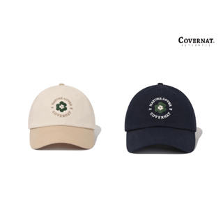 ALAND หมวก COVERNAT GARDEN WASHING BALL CAP Beige/Navy Freesize