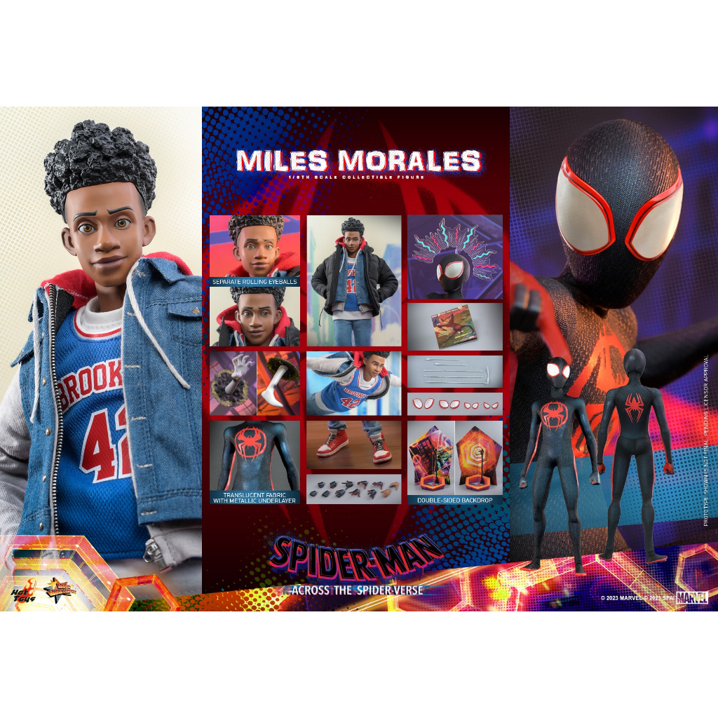 พรีออเดอร์-hot-toys-mms710-spider-man-across-the-spider-verse-miles-morales-1-6th-scale-collectible-figure