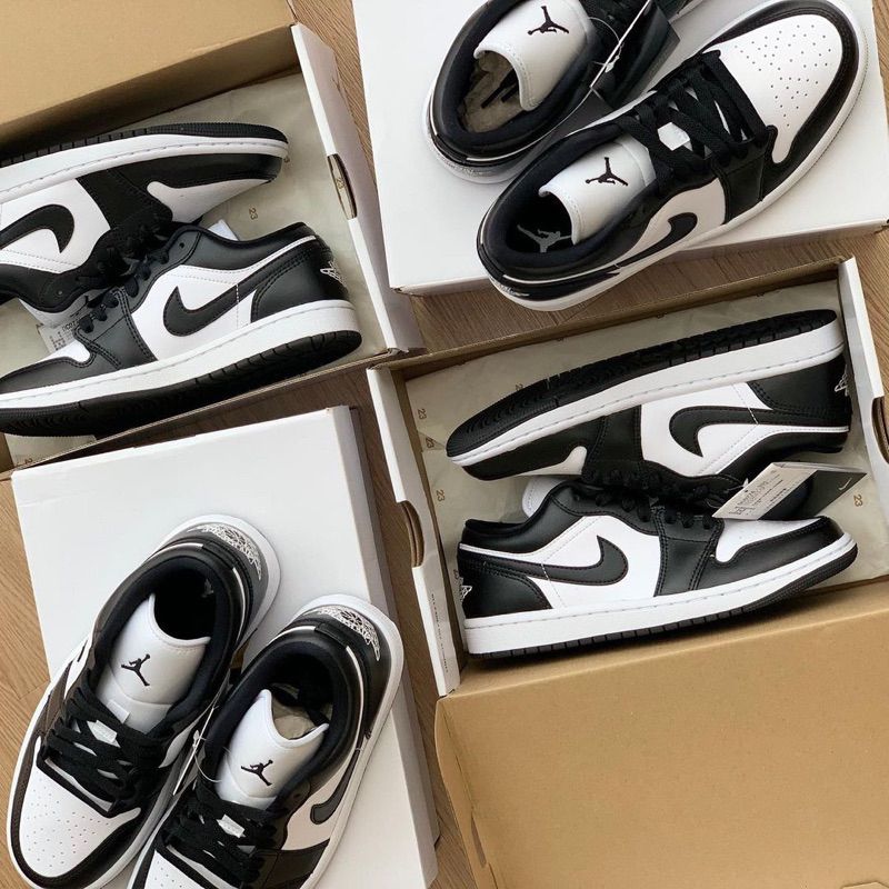 nike-air-jordan-1-low-panda-พร้อมส่ง-ของแท้1000