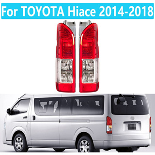 ไฟท้าย Hiace ไฟท้าย รุ่น โตโยต้า ไฮเอช คอมมิวเตอร์ Hiace TailLight forTOYOTA HIACE COMMUTER ปี 2014 - 2018 ม่รวมหลอดไฟและสายไฟ