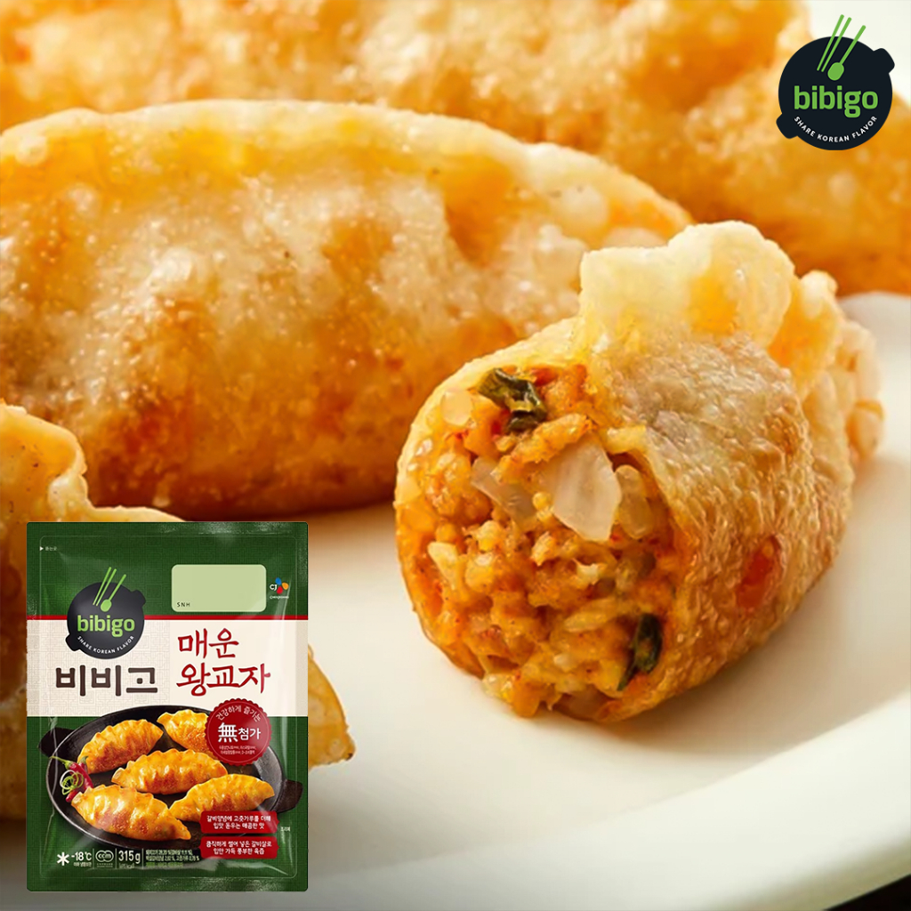 1-แถม-1-bibigo-มันดู-เกี๊ยวเกาหลี-รสเผ็ด-315-กรัม-เกี๊ยวซ่าไส้หมู-korean-mandu-spicy-dumplings