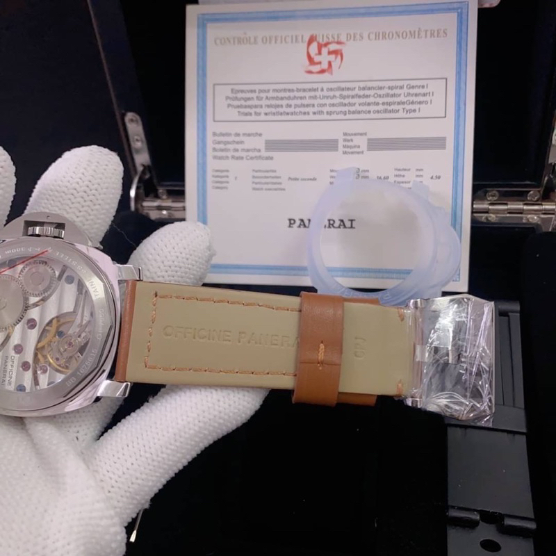 นาฬิกาข้อมือtop-swiss-ของโรงงาน-hw-factory-กระจกแซฟไฟร์แท้100