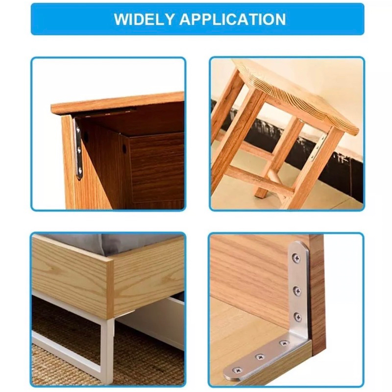 4-ชิ้น-ฉากติดผนังรับชั้น-ฉากรับชั้นตัวเเอล-ขนาด-8x8-cm-ฉากเหล็กรับชั้น-ขาตั้งสแตนเลส-ฉากเหล็ก-เหล็กฉาก-ฉากชั้นวางของ