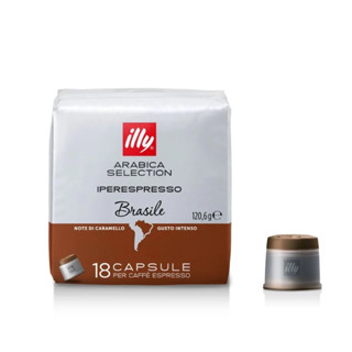 พร้อมส่งจ้า Illy Capsule Brasile espresso iperespresso 18 capsules