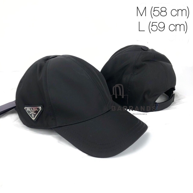 หมวกแก๊ป-prada-re-nylon-baseball-cap
