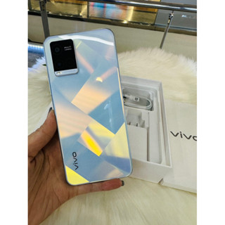 Vivo y21 มือ2 ram4/64gbอุปกรณ์ครบกล่องศูนย์สวย