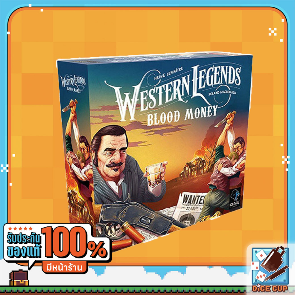 ของแท้-western-legends-blood-money-board-game