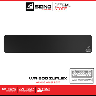 ภาพหน้าปกสินค้าSIGNO E-Sport  Gaming Wrist Rest ZUPLEX รุ่น WR-500 (ที่รองข้อมือ) ที่เกี่ยวข้อง