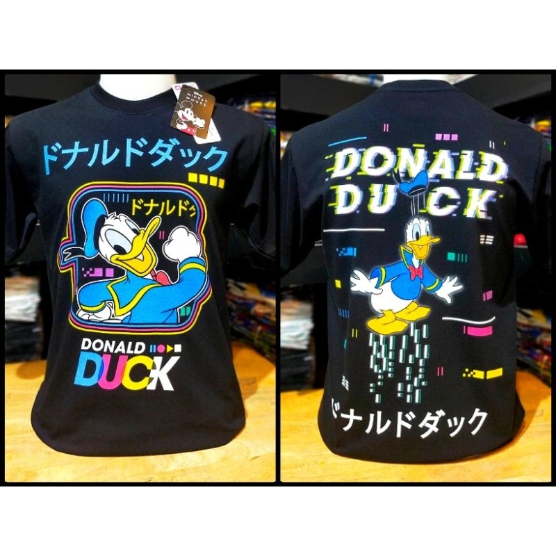เสื้อdisney-ลาย-donald-duck-สีดำ-mkx-012