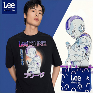 Lee® เสื้อยืดคอกลมแขนสั้น สไตล์พื้นฐาน#dragonball BOY ไซส์ใหญเสื้อยืดชายผู้หญิง เสื้อยืดผ้าฝ้ายคู่รัก # สีดำ รุ่น #1156