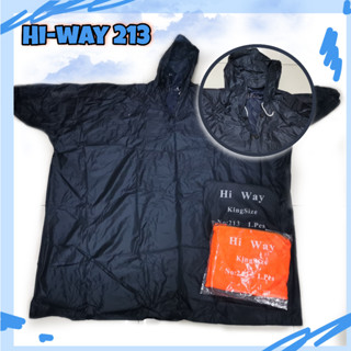 เสื้อฝนค้างคาว Hiway 213  ชุดค้างคาว ชุดคลุม เสื้อกันฝนมอเตอร์ไซต์ แขนจั๊ม