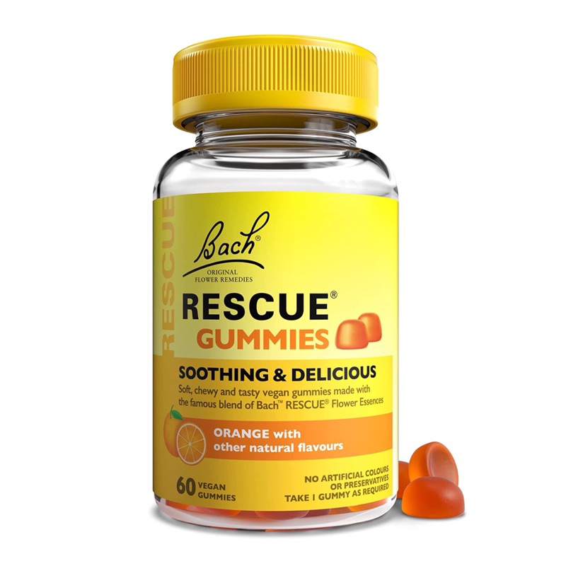 pre-order-กัมมี่สมุนไพรบรรเทาความกังวลและผ่อนคลายความตึงเครียด-bach-rescue-gummies