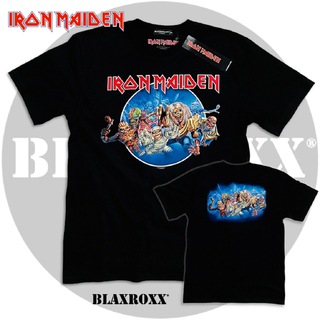 blaxroxx-เสื้อวง-ลิขสิทธิ์แท้-iron-maiden-irm008-สกรีนลายคมชัด-ผ้า-cotton-100