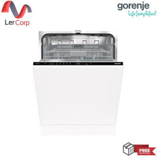 [0% 10 เดือน] (Gorenje) เครื่องล้างจาน รุ่น GV642D61 14 ชุดอาหาร 5 โปรแกรมล้างอัตโนมัติ