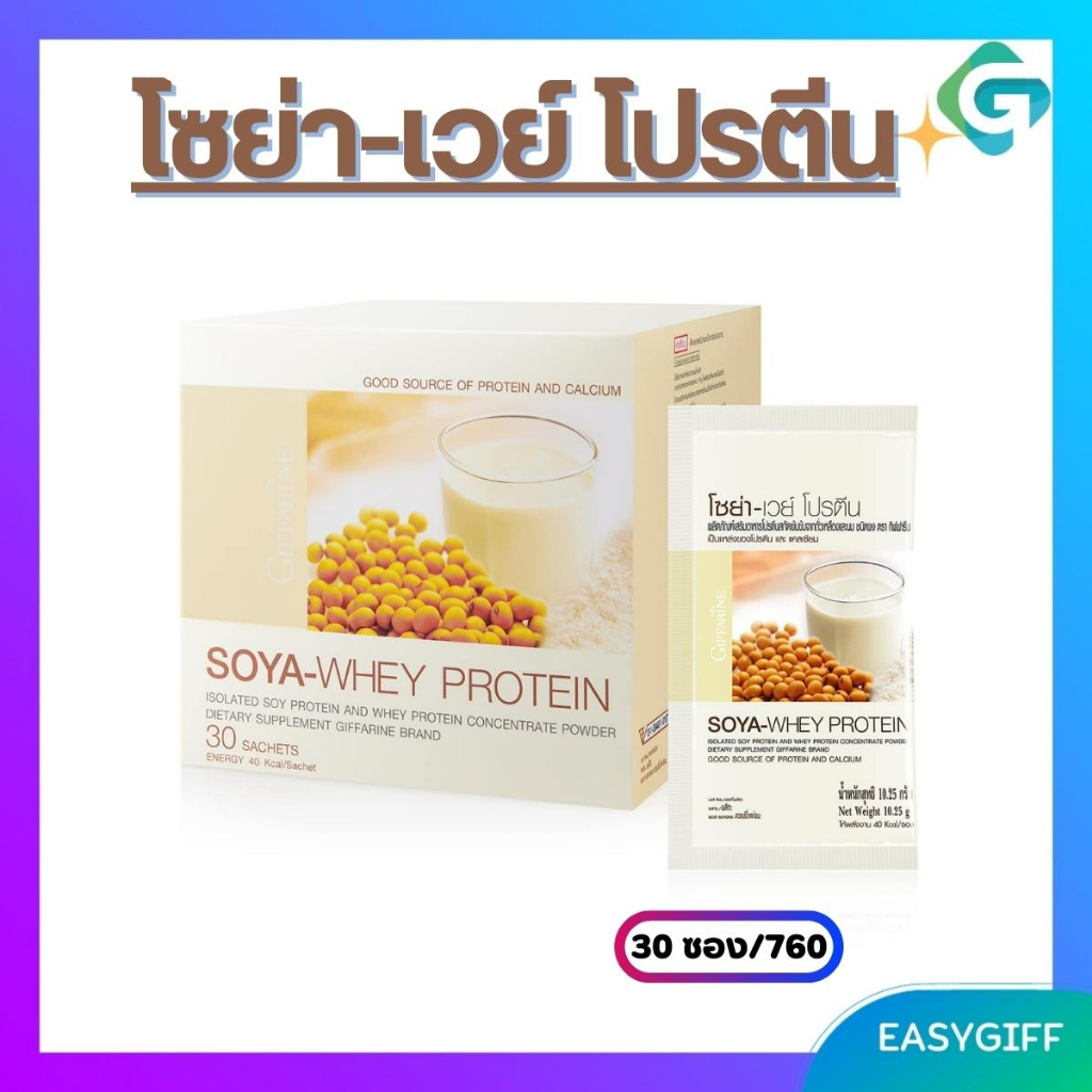 โซย่าเวย์โปรตีน-soya-whey-protein-giffarine-เวย์โปรตีน-กิฟฟารีน-โปรตีนสกัดเข้มข้น-โปรตีน-โปรโมชั่น