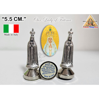 รูปปั้น โลหะ พระแม่มารีย์แห่งฟาติมา แม่พระ Virgin Mary Fatima คาทอลิก คริสต์ Catholic Statue Figurine religion