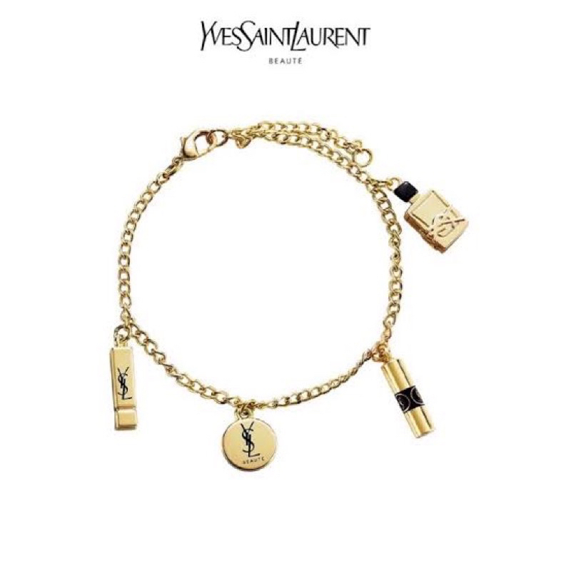 พร้อมส่ง-แท้-ysl-กำไลข้อมือ