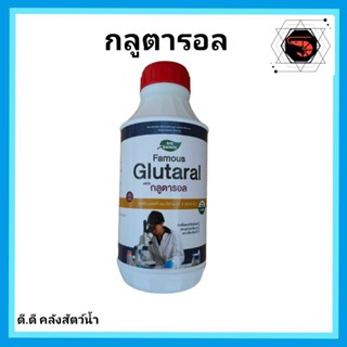 กลูต้า+บีเคซี  ฆ่าเชื้อรา เชื้อแบคทีเรีย โปรโตซัว และไวรัส ในน้ำ ในสัตว์น้ำและสัตว์บก ยามีทะเบียน ปลอดภัย ขนาด 1 ลิตร