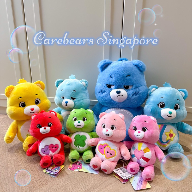 พร้อมส่ง-ตุ๊กตา-carebears-งานนำเข้าจากสิงคโปร์-ของแท้-100-แคร์แบร์