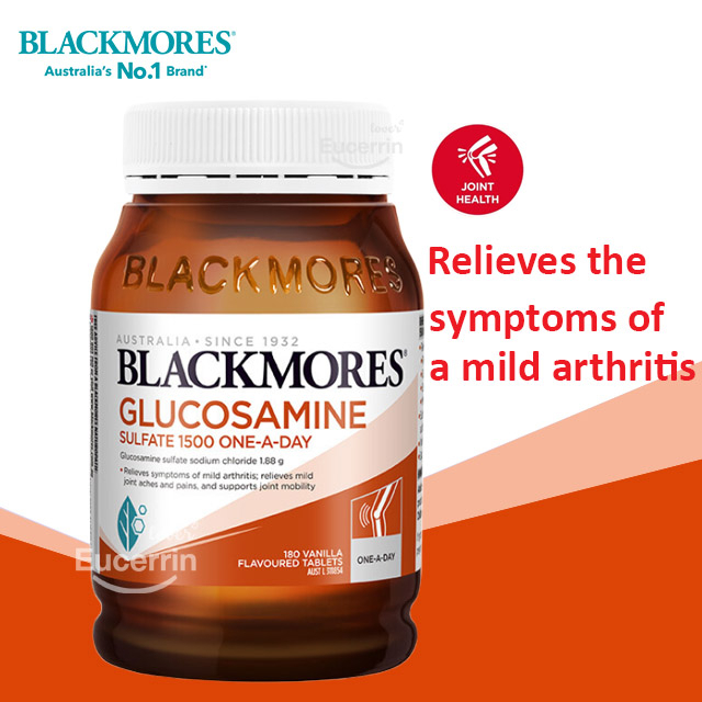 Blackmores Glucosamine Sulfate 1500mg Joint Health Vitamin 180 Tablets ลดข้ออักเสบ ข้อเสื่อม