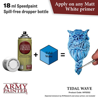 🔥มีของพร้อมส่ง🔥 Army Painter Speedpaint 2.0 Tidal Wave 18ml AP-WP2052 สีทาโมเดล สีอะคริลิคสูตรน้ำ Water Based Acrylic