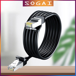 ( Cat6 ) สายแลน Lan Cat6 รองรับInternet ระดับกิ๊กกะบิต 1Gbps ใช้งานได้จริง วิ่งเต็มสเปก💯5/10/15/20/30/50m RJ45 ระดับกิ๊ก