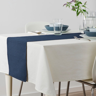 ผ้าคาดโต๊ะ IKEA Märit สีฟ้าสด รุ่นเก่านะคะ ดูสีรุปแรกนะคะ