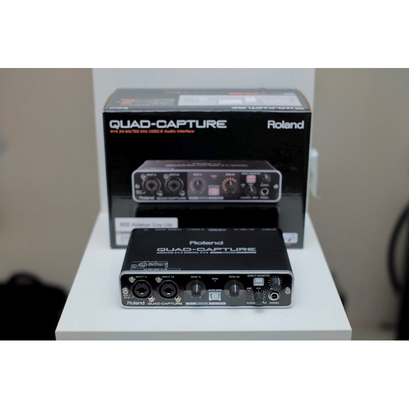 Roland Quadcapture audio interface Shopee Thailand