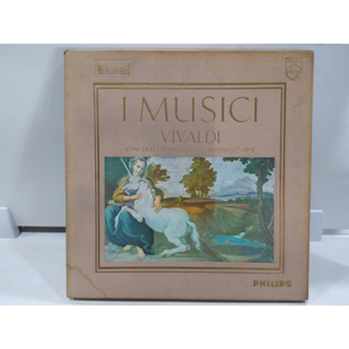 3LP Vinyl Records แผ่นเสียงไวนิล I MUSICI VIVALDI CONCERTI GROSS LESTRO ARMONICO OP3   (J18D93)