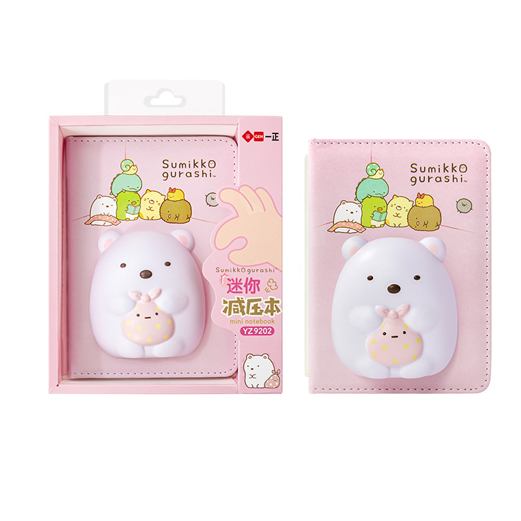 พร้อมส่ง-สมุดโน๊ตสกูชชี่-3d-สุดน่ารัก-sanrio