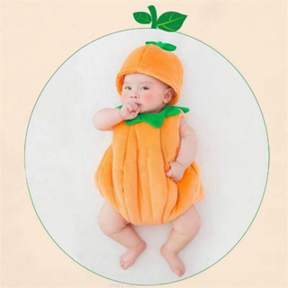 ชุดส้ม ชุดเด็ก เสื้อผ้าเด็ก ไซส์4-12เดือน