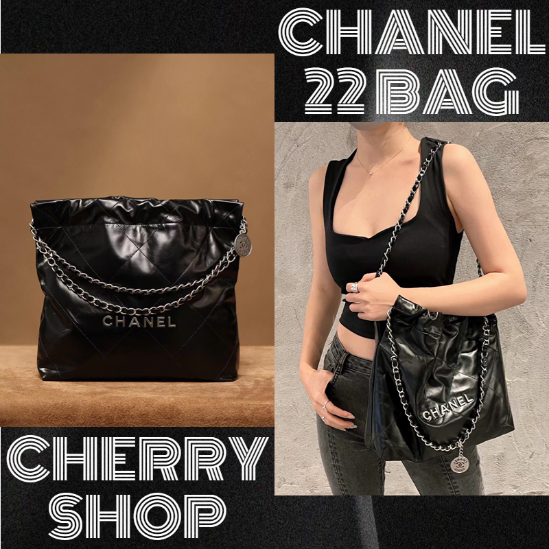 ถูกที่สุด-ของแท้-100-ชาแนลchanel-22-handbagผู้หญิง-กระเป๋าถือ-มีหลายสีให้เลือก-as3260