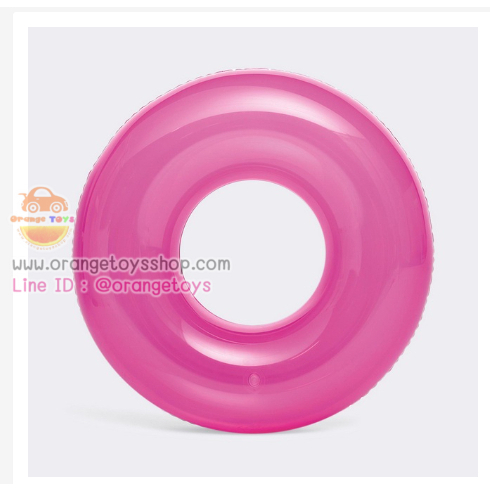 (ขนาด 36 นิ้ว) ห่วงยาง สีสะท้อนแสง INTEX 59262 Neon Swim Ring 91 cm ...