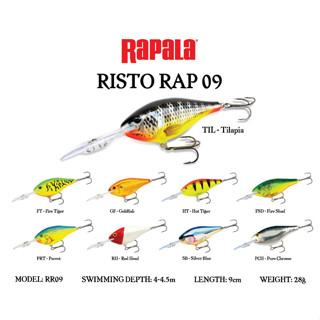 ราพาล่าริสโต้9 RAPALA RISTO RAP RR9