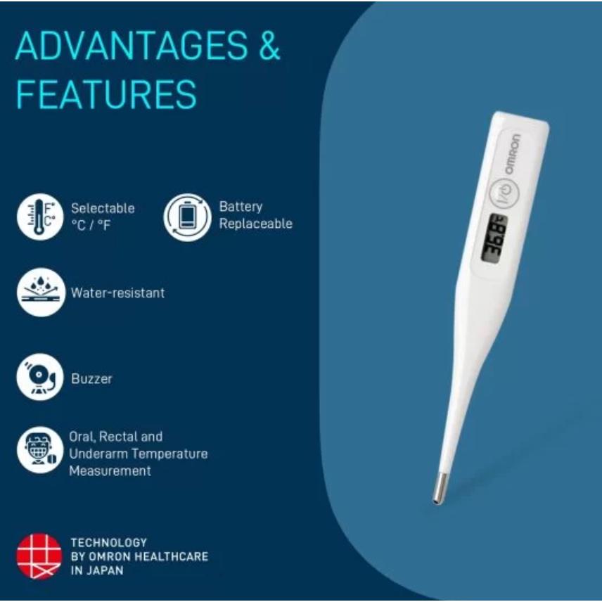 omron-mc-246-ออมรอนเทอร์โมมิเตอร์-รุ่น-246-รับประกันศูนย์ไทย