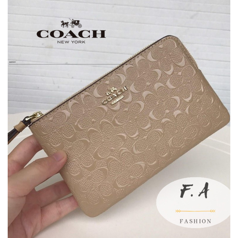 f-a-ว่าแท้100-coach-แท้-กระเป๋าสตางค์สุภาพสตรี-ซิปใส่เหรียญ-กระเป๋าใส่โทรศัพท์ข้อมือ-iphone-7-สามารถติดตั-58034