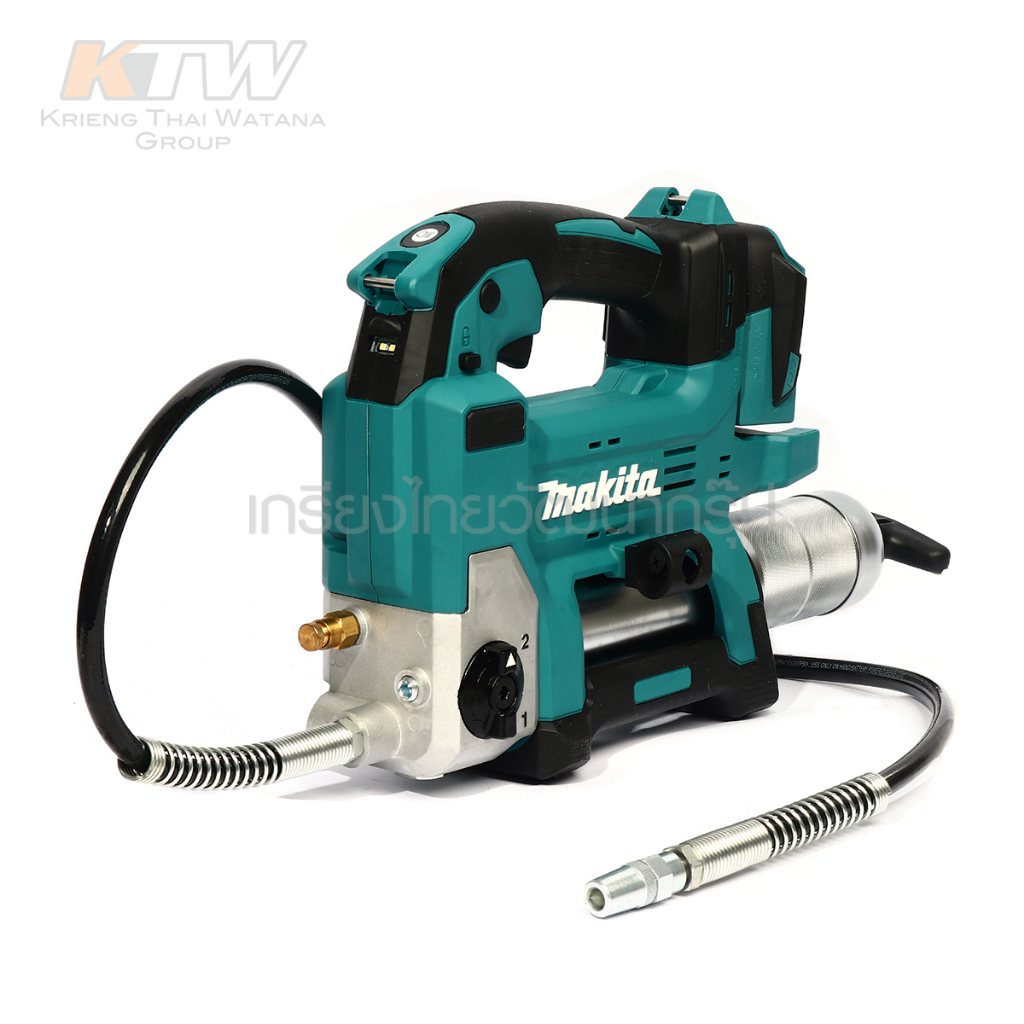 เครื่องอัดจาระบีไร้สาย-18-โวลต์-รุ่น-dgp180-makita-แรงดันใช้งานสูงสุด-10-000-psi-ไม่รวมแบตเตอรี่-แท่นชาร์จ