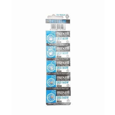 ถ่านกระดุม ถ่านนาฬิกา SR516SW 317/1.55V sr 516 sw Maxell Calcuator ...