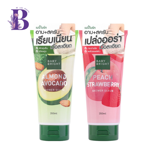 baby-bright-shower-scrub-350ml-อาบ-สครับผิว-ชาวเวอร์สครับ