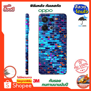 ฟิล์มกันรอยด้านหลัง+ขอบข้าง+บนล่าง กันเคสกัด  3M Wrap สำหรับ OPPO และ iPhone ,samsung,vivo ,mi,redmi ไม่ใช่  ไฮโดรเจล