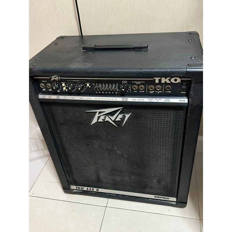 ตู้เบส-ยี่ห้อ-peavey-รุ่น-tko115-s-ผลิตที่-usa-มือสองสภาพดี-ราคาคุ้ม-คืนสินค้าได้ภายใน-7-วัน