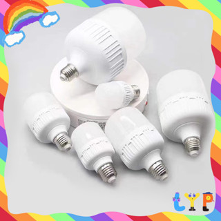 หลอดไฟ LEDแสงขาว light 220V ขั้ว E27 20W 30W 40W 50W  หลอดไฟLED สว่างนวลตา หลอดไฟและอุปกรณ์