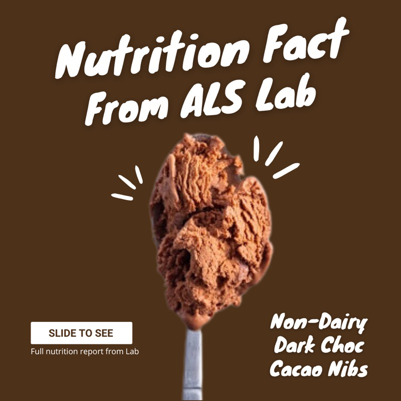 คีโตไอศครีมดาร์คชอคโกแลต (เจ)NonDairy Keto Ice Cream Dark Chocolate