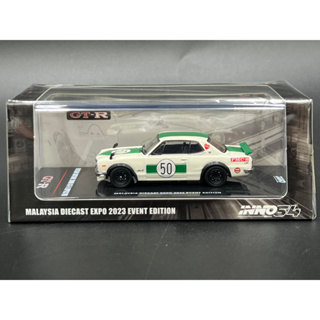 INNO64 / Nissa Skyline 2000 gt-r (KPGC10) No.50 / Malaysia diecast expo 2023